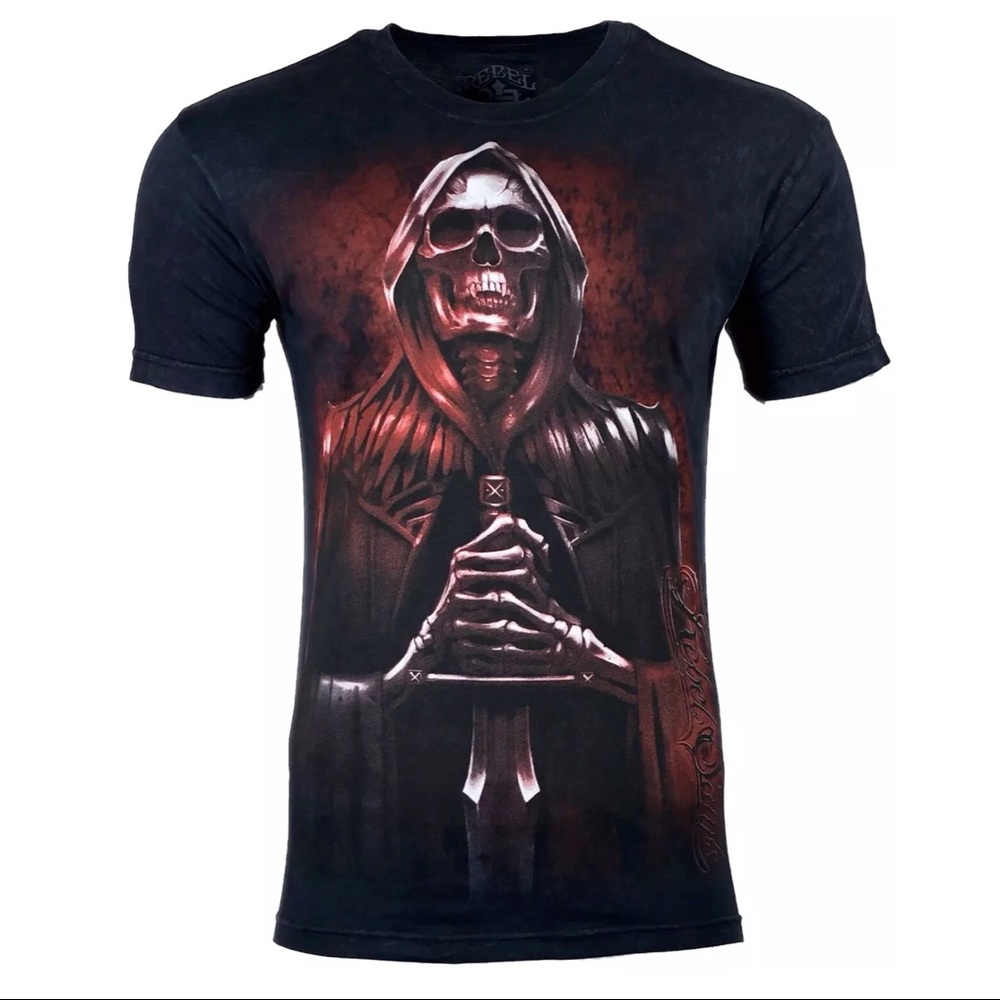 Rebel Saints by Affliction GATEKEEPER T-shirt